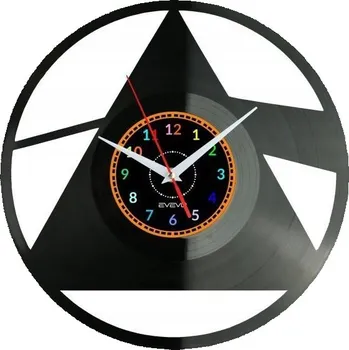 Hodiny ROCKOVÁ KAPELA HODINY NÁSTĚNNÉ DEKORATIVNÍ MODERNÍ VINYLOVÁ DESKA VINYL NA PRE