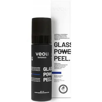 Pleťový peeling Veoli Botanica Glass Skin Power Peel Gelový Peeling na Obličej 30ml
