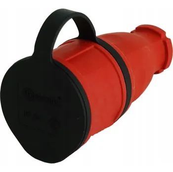 Elektrická zásuvka Elektrická Zásuvka přenosná podlahová TP Electric červená