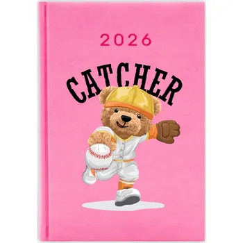 Diář Knižkový kalendář 2026 A5 růžový