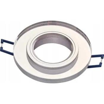 Bodové svítidlo Skleněné stropní bodové svítidlo zapuštěné kulaté zrcadlové OCZKO