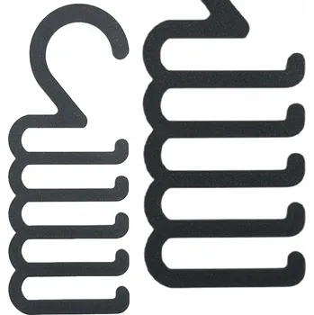 Věšák ORGANIZÉR / VĚŠÁK NA 5 KRAVAT A OPASEK, PLASTOVÝ