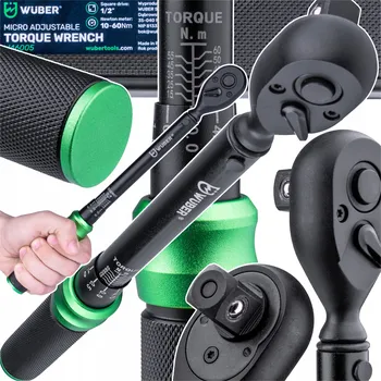 Klíč Momentový klíč Wuber W46005 1/2" 10-60 Nm (délka 31 cm)