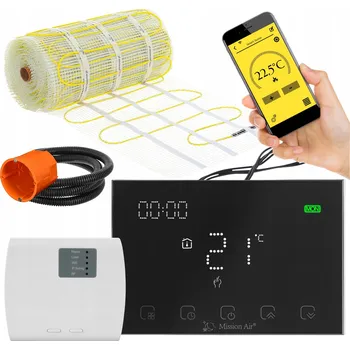 Topná rohož SADA Vyhřívací podložka pod dlažbu MA-160W/m2 8m2