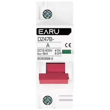 Jistič EARU DC DZ47B 125A 12V-250V 1P Jistič pro akumulátor (baterii)