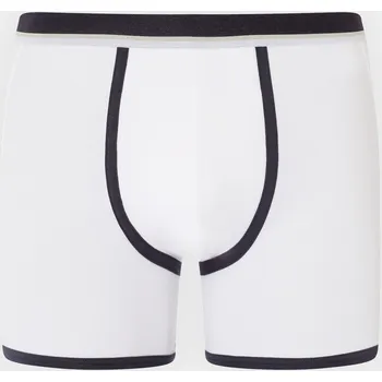 Boxerky Hanro Pánské boxerky HANRO-073211 070101 WHITE Bílé