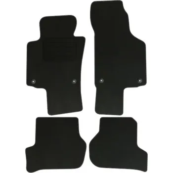 autokoberec Velurové autokoberce s upevněním v sadě Edecor