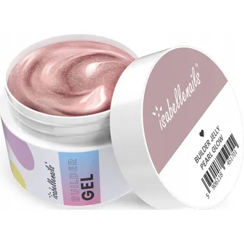 Přípravek na nehty STAVEBNÍ GEL NA PRODLUŽOVÁNÍ NEHTŮ JELLY - PEARL GLOW 50G isabellenails