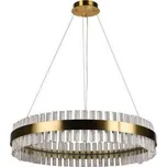 LED Stmívatelný křišťálový lustr na lanku LED/55W/230V + dálkové ovládání