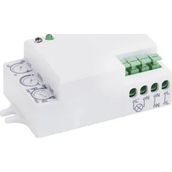 Pohybové čidlo Senzor pohybu mikrovlnný MW B 360° 1200W/230V bílý