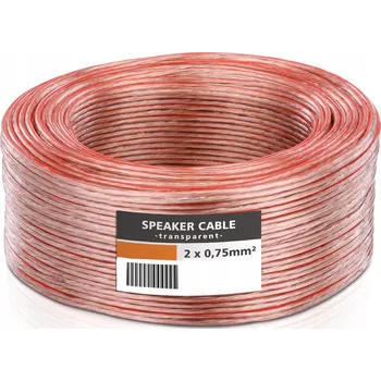 elektrický kabel Reproduktorový kabel MANAX SC2150T 2 x 0,75 mm2, 1 m
