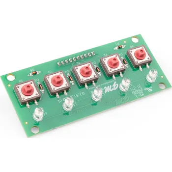 Příslušenství pro přípravu kávy Astoria CMA (Astoria / Wega) - Tištěný spoj 5 tlačítek - Tanya / Pratic / Start