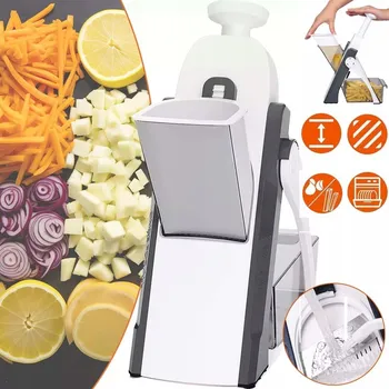 Kráječ zeleniny Ruční kráječ, struhadlo, škrabka na zeleniny 5v1