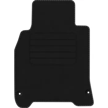 autokoberec Velurové autokoberce s upevněním v sadě Edecor