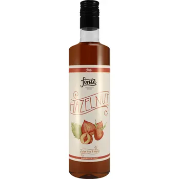 Sirup FONTE sirup Lískový oříšek 750 ml