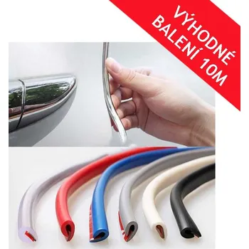 Lišta karosérie Deminas | Ochranné lišty na dveře auta - chránič dverí - 10 m Barva: bílé