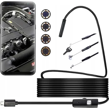 Boroskop VODĚODOLNÁ INSPEKČNÍ ENDOSKOPICKÁ KAMERA 5,5MM PRO ANDROID