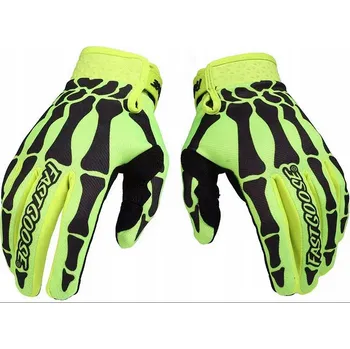 Cyklistické rukavice FASTGOOSE Cyklistické rukavice s dlouhými prsty velikost L NEON