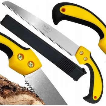 Ruční pilka RUČNÍ PILA NA VĚTVE DŘEVA ZAHRADNÍ PILKA NA ŘEZÁNÍ OSTRÁ S POUZDREM 38 Cm