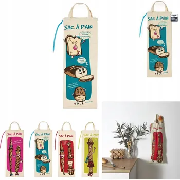 Obraz Sáček na chleba, pečivo a housky, bavlněný, pro skladování chleba, 40x40 cm