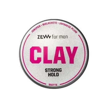 ZEW for Men Strong Hold Matte Clay Gel na vlasy
