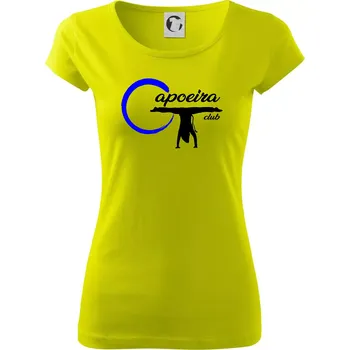 Capoeira club - bojovník - Dámské triko Pure - M ( Limetková )