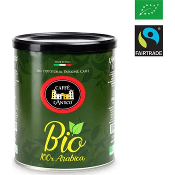 Káva Caffè L'Antico BIO 100% Arabica 250 g mletá