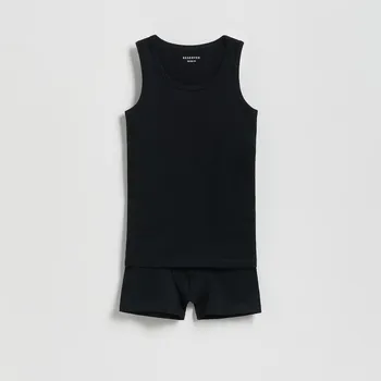 Dětská móda Reserved - Bavlněná sada - černý - 588GC-99X - 588GC-99X-U12