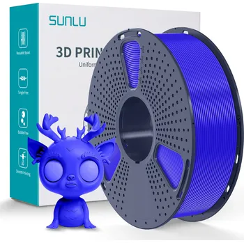 3D tisk PLA filament+ Sunlu 1,75 mm 1 kg modrý