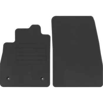 autokoberec Velurové autokoberce s upevněním v sadě Edecor