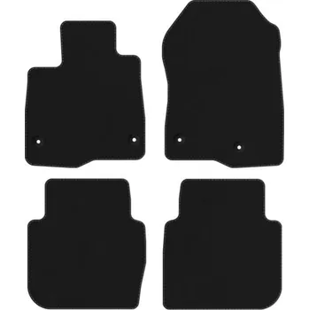 autokoberec Kobercové rohože Edecor velurové 4 ks