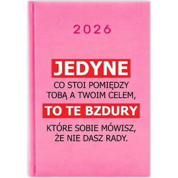 Kalendář Knižkový kalendář pro učitele 2026 A5, růžový