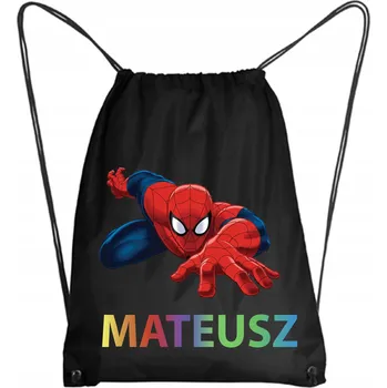Školní batoh Školní Vak / Batoh na Tělocvik do Školky Školy Spiderman + JMÉNO 24 #1