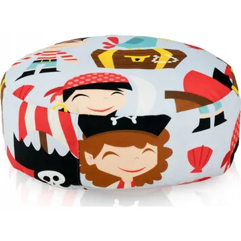 Taburet Zahradní podnožka NYLON dekorativní taburet MODRÁ