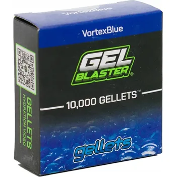 Dětská zbraň Gelové kuličky Gel Blaster Gellets - Modré 10 000 ks