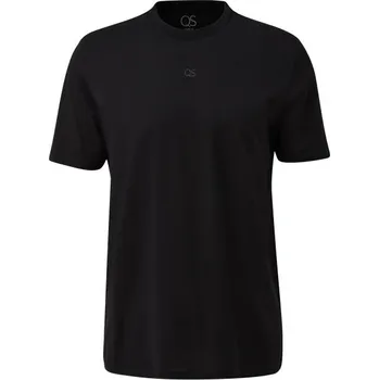 Oblečení a móda Pánské tričko s.Oliver QS NOOS S Černá