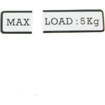 autokoberec NÁLEPKA KUFRU SUPER 8 ''MAX LOAD" 87556-LEJ2-E00