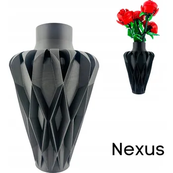 Váza Váza 3D Forge plast 13 x 18 cm