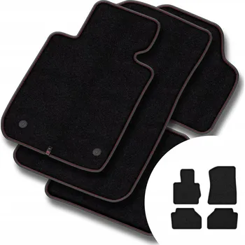 autokoberec Velurové autokoberce Motos 4 ks