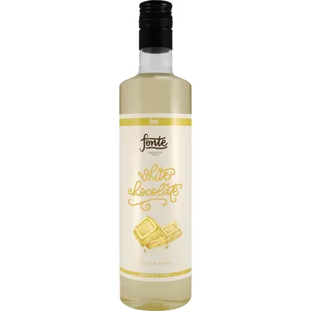 Sirup FONTE sirup Bílá čokoláda 750 ml