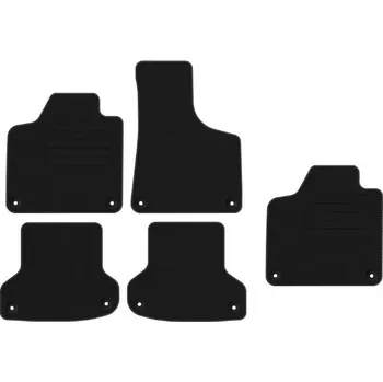 autokoberec Kobercové rohožky Edecor velurové 5 ks