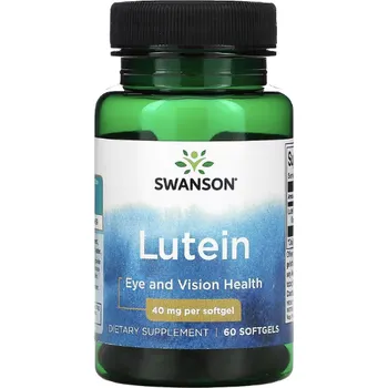 Swanson Lutein 40 mg 60 cps.