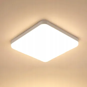 Stropní Svítidlo čtvercový Riserva 26 x 6 cm bílý