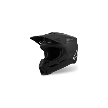 Helma na motorku Mx Helma Alpinestars SM3 Solid Helmet Black Matt 26, Velikost XS (53-54cm)