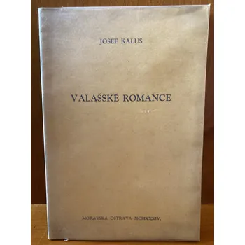 Poezie Valašské romance - Josef Kalus