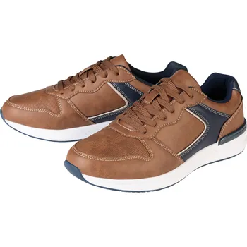 Pánská obuv esmara® Pánská sportovní a volnočasová obuv (hnědá / navy modrá, 41)