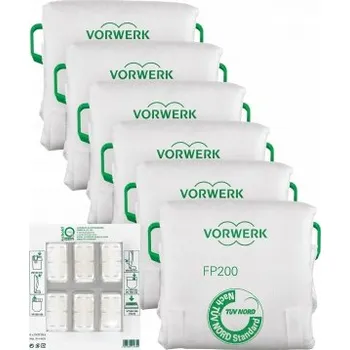 Sáček do vysavače Syntetický sáček do vysavače FP200, 6 ks