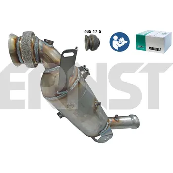 Filtr pevných částic Filtr sazových částic, výfukový systém ERNST 920551