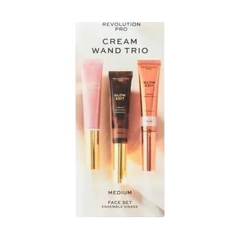Make-up REVOLUTION PRO Cream Face Wand Trio Sada na líčení obličeje