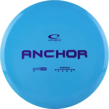 Disc golf Latitude 64° ANCHOR Gold Ice Barva: Fialová, Váha: 177 g